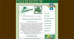 Desktop Screenshot of durbinspub.com